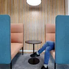 Senso sofa med S bord hos Gjøvik Rådhus Fora Form