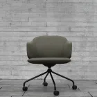 Dwell conference chair with black base from Fora Form