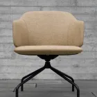 Dwell meet chair with black base from Fora Form
