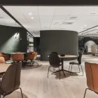 City and Dwell chairs Kvart table and Senso sofa at Fora Form
