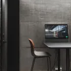 Con bar stool and Myk table at Fora Form in Bergen