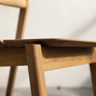 Knekk chair in solid oak from Fora Form