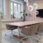 Dwell conference chairs from Fora Form Scoffice 2024