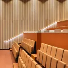 Audio auditorium chairs at VID Bergen