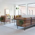 Kove modulsofa Root bord og City stol i Fora Form sitt showrom i Oslo 2