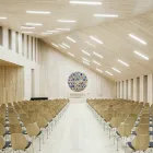 City Original med fast sittepute i vakre Knarvik kyrkje.