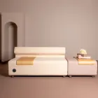 Up 2 seat sofa and 1 seat ottoman with tables from Fora Form