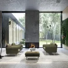 Otis sofa chairs and ottoman from Fora Form
