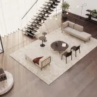 Koves sofa chair and daybed Camp table Atrium chairs and Note shelf from Fora Form LR