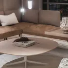 Camp table Senso sofa and Misto Ottoman at Fora Form