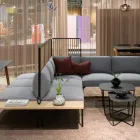 Senso Frame sofa with side table and Root tables from Fora Form Lasse Olsson Photo IV
