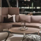 Senso sofa Camp table and Misto in Bergen at Fora Form