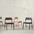 Knekk the identity collection chairs with seat cushion