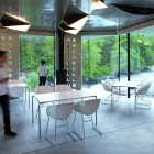 3 Popcorn stoler og Clip bord i kantine