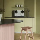 Knekk barstool in blended pink