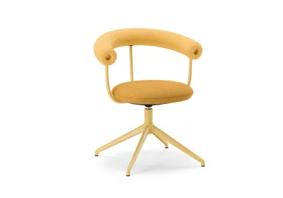 Bud Meet chair in Sand yellow from Fora Form