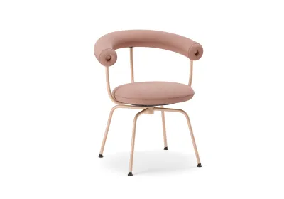 Bud Rotate chair in Golden pink from Fora Form