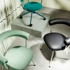 BUD chairs stack rotate and Unite from Fora Form High