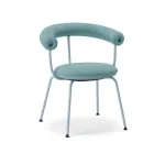 Bud Stack chair in Grey blue from Fora Form