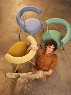 BUD chair in different colors from Fora Form