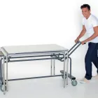 Clip bord med transport tralle