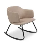 Dwell rocker stol fra Fora Form skrå front