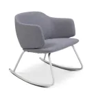 Dwell rocker stol fra Fora Form skrå front