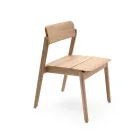 Knekk chair in oak from Fora Form