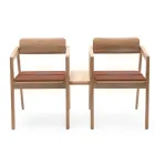 Knekk chairs and linking table from Fora Form