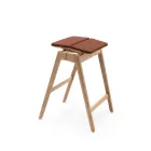 Knekk bar stool with fixed cushion from Fora Form