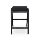 Knekk barstool front blackstained