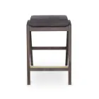 Knekk barstool front smoked oak