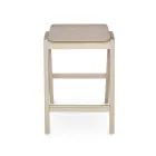 Knekk barstool front whitewashed