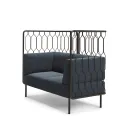 Kove 2 seter sofa med høy rygg modulsofa Fora Form