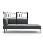 Kove 3 seter hjørnesofa modulsofa Canvas Fora Form
