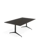 Kvart konferansebord 200x120 med kabelluke Fora Form