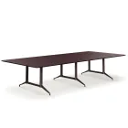 Kvart Konferansebord 360x160 Linoleum Burgundy 4154 Fora Form