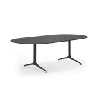 Kvart table black birchply laminate