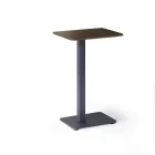 R bord 43x32 H65 cm mørkbeiset eik Fora Form