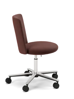LOG chair side burgundy