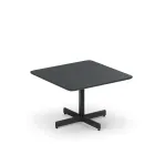 Myk bord 80x80 H52 sort sofabord Fora Form