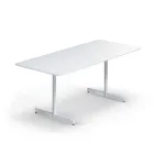 Myk bord 180x80 cm hvit laminat Fora Form