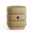 ODD Plus ottoman with el in Twill Wool 1401 from Fora Form