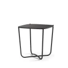 Root bord 44x44 cm småbord i sort Fora Form