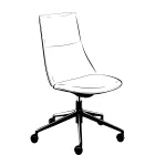 Fjell 5er kryss med medium rygg